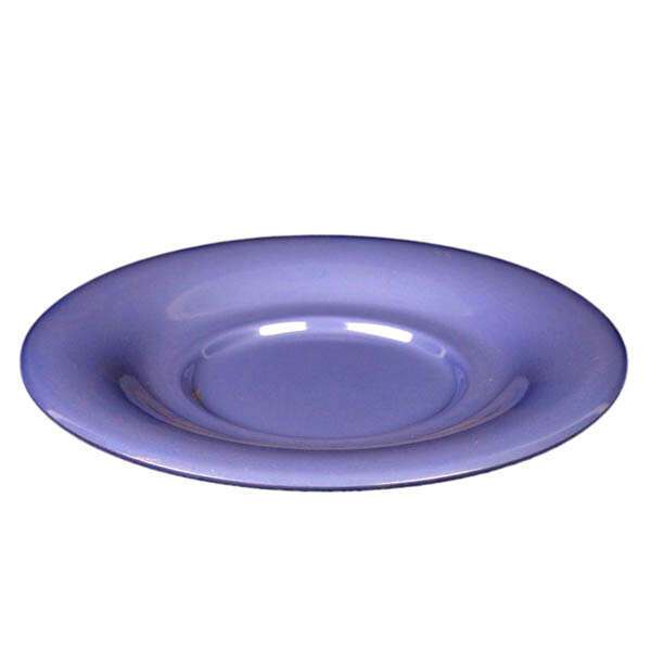 Yanco MS-9303BU 5.5-Inch Milestone Melamine Round Blue Saucer for 303/313/5044/9018, 48/CS