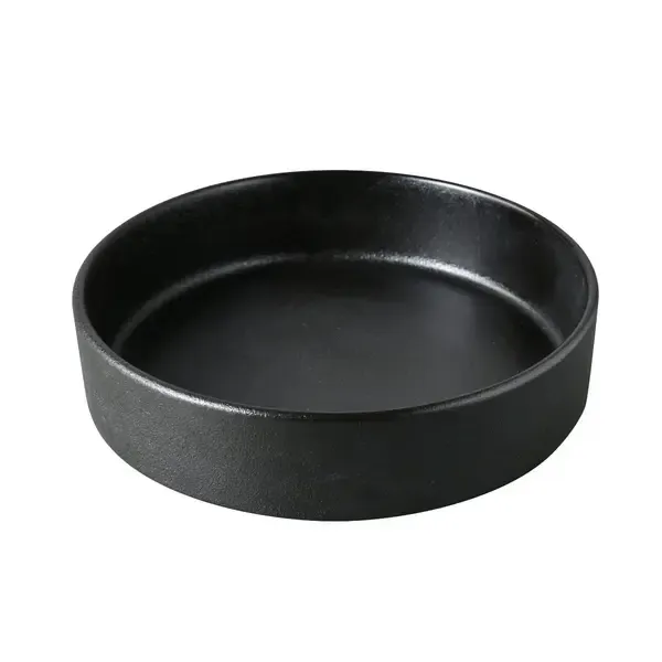 Yanco NB-506, 6.12x1.75-Inch 16 Oz Noble Black Round Bowl, 36/Pack