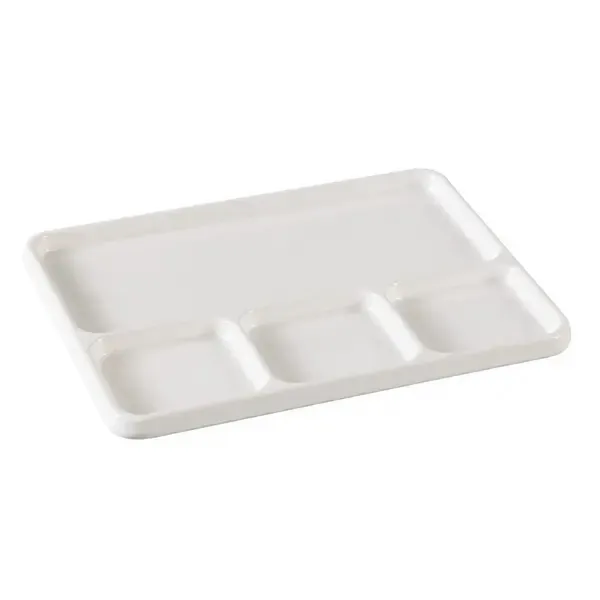 Yanco NC-7510, 9.25x6.75-Inch 4-Divided Compartment, 24/Pack