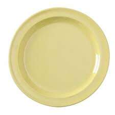 Yanco NS-109Y 9-Inch Nessico Melamine Round Yellow Plate, 24/CS