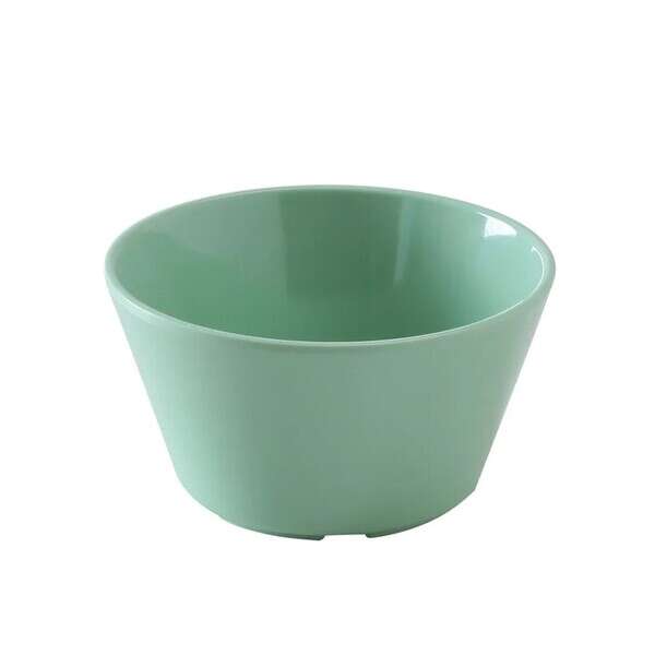 Yanco NS-302G 8 Oz 3.875-Inch Nessico Melamine Deep Round Green Bouillon Cup, 48/CS
