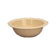 Yanco NS-305T 10 Oz 5.625-Inch Nessico Melamine Round Deep Tan Grapefruit Bowl, 48/CS