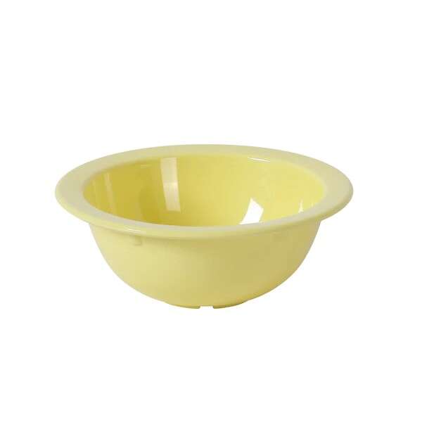Yanco NS-306Y 13 Oz 5.75-Inch Nessico Melamine Deep Round Yellow Grapefruit Bowl, 48/CS