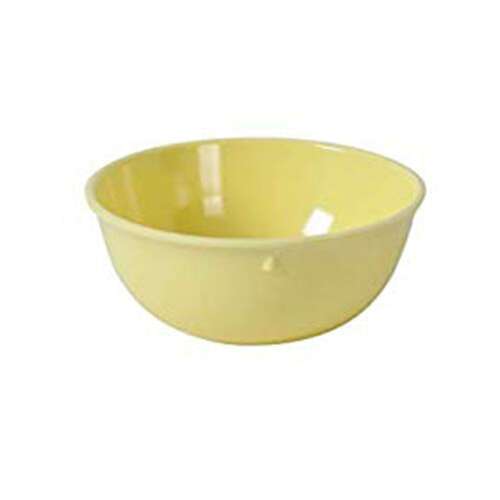 Yanco NS-314Y 11 Oz 4.875-Inch Nessico Melamine Deep Round Yellow Nappie, 48/CS