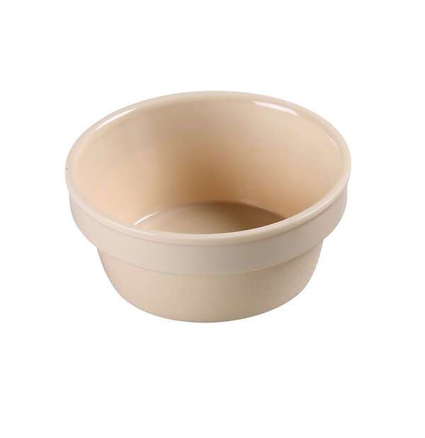 Yanco NS-503T 4 Oz 3.875-Inch Nessico Melamine Round Tan Sauce Cup/Ramekin, 72/CS