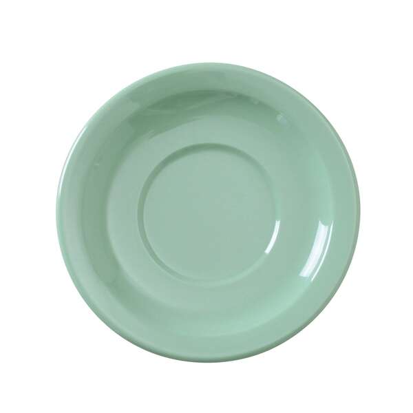 Yanco NS-9012G 5.5-Inch Nessico Melamine Round Green Saucer, 48/CS