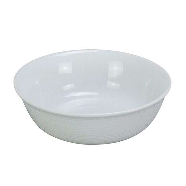 Yanco PA-406 12.5 Oz 6-Inch Paris Porcelain Round Super White Nappie With Smooth Surface, 36/CS