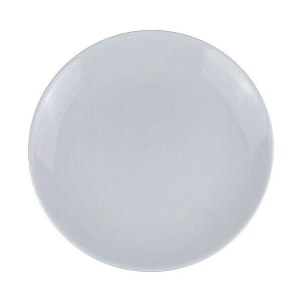 Yanco PA-709 8.75-Inch Paris Porcelain Round Super White Coupe Plate With Smooth Surface, 24/CS