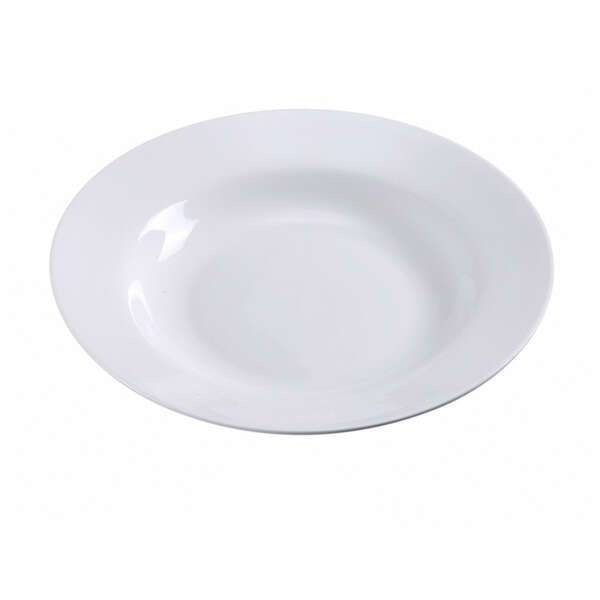 Yanco PS-115 25 Oz 11.5-Inch Piscataway Porcelain Round White Pasta Bowl, DZ