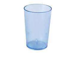 Yanco PT-024B 24 Oz Plastic Blue Tumbler, 72/CS (Discontinued)