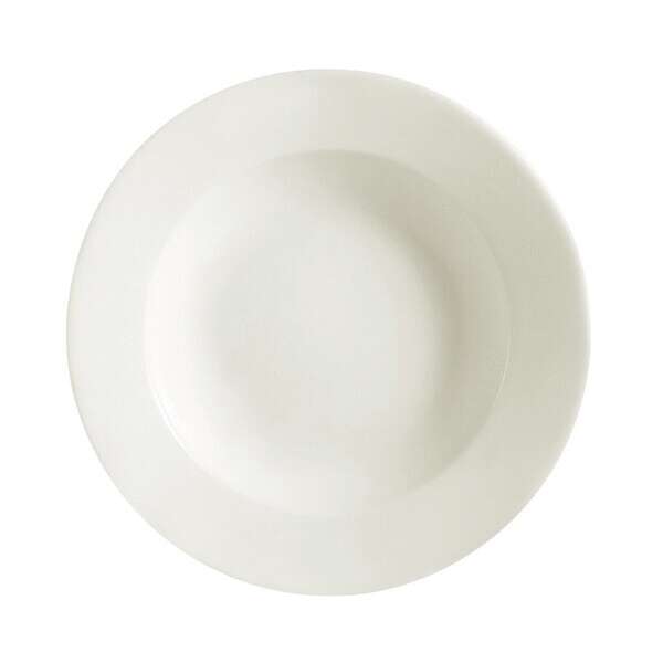 Yanco RE-120 26 Oz 12-Inch Recovery Porcelain Round American White Pasta Bowl, DZ