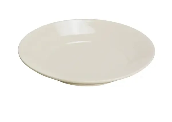 Yanco RE-213 13x2-Inch Recovery Porcelain Round American White Salad Plate, DZ