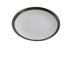 Yanco RO-112 12x1.125-Inch Rockeye Porcelain Coupe Shape White Plate, DZ