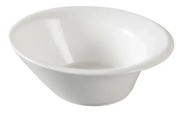 Yanco SH-408 18 Oz 8-Inch Shanghai Porcelain Round Bone White Salad Bowl, 24/CS