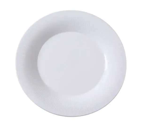 Yanco SI-110 10.5x1-Inch Siena Porcelain Round White Plate, DZ