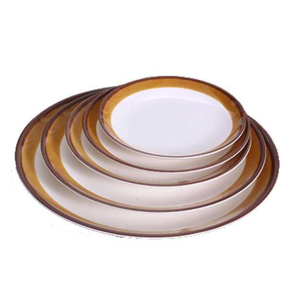 Yanco SL-208 8-Inch Soul Melamine Round Coupe Plate, 48/CS (Discontinued)
