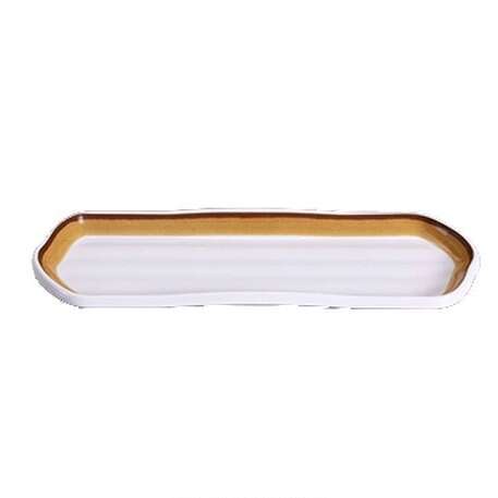 Yanco SL-312 11.5-Inch Soul Melamine Long Dish, 24/CS (Discontinued)
