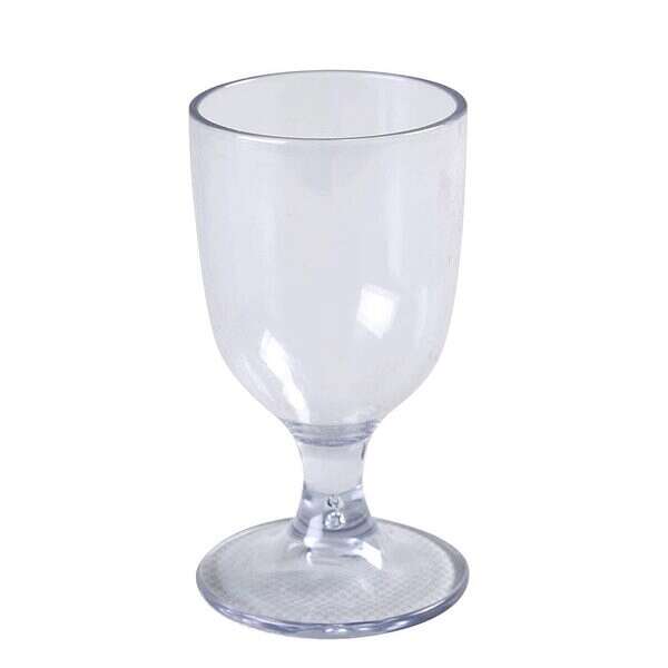 Yanco SM-12 3x5.35-Inch 12 Oz Clear Plastic Stemware Beverage Glass, 24/CS