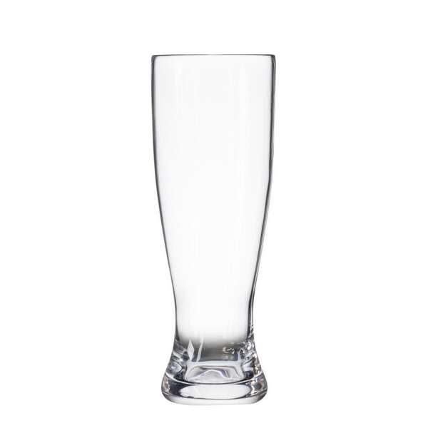 Yanco SM-12-P 2.5x6.5-Inch 12 Oz Clear Plastic Stemware Pilsner Glass, 24/CS