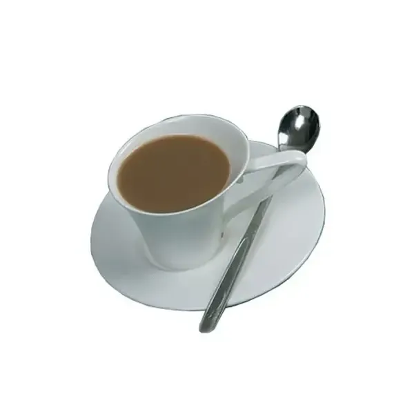 Yanco SST-002 5.5-Inch Porcelain Round Bone White Saucer, 24/CS (Discontinued)