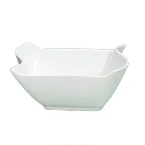 Yanco SST-404 8 Oz 4-Inch Porcelain Round Bone White Fruit Bowl, 36/CS (Discontinued)