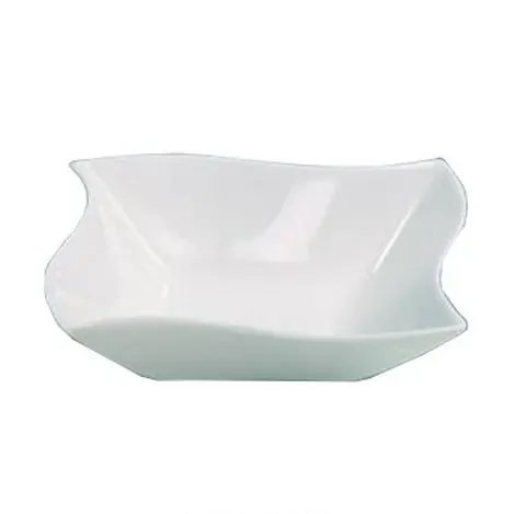 Yanco SST-419 20 Oz 8.5-Inch Porcelain Round Bone White Salad Bowl, 36/CS (Discontinued)
