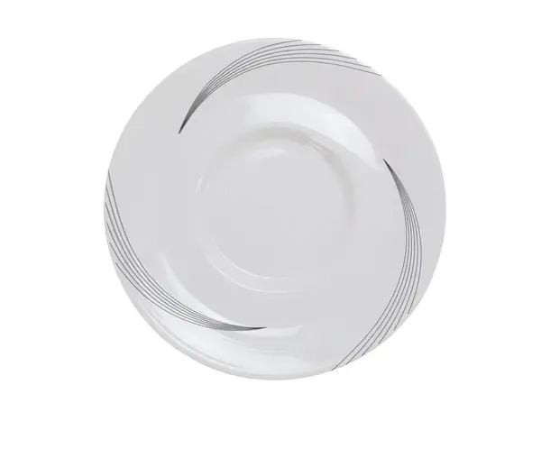 Yanco UR-002 5.5-Inch Urban Line Porcelain Round Bone White Saucer, 36/CS