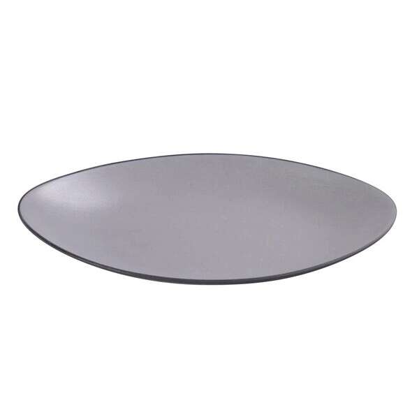 Yanco YN-BM-209, 9.62x6x1-Inch Birmingham Melamine Deep Oval Plate, 24/CS