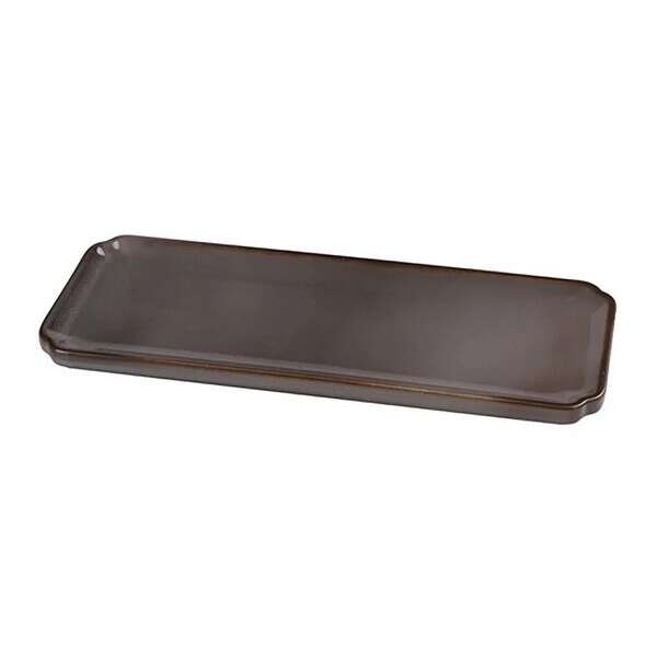 Yanco PK-514, 14x4x0.75-Inch Porcelain Rectangular Sushi Plate, 12/CS