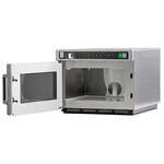 ACP Inc. Amana HDC12A2, 21x16.5-inch Heavy-Duty Stainless Steel Commercial Microwave Oven, 1,200W
