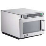 ACP, Inc. ACP Inc. Amana HDC212, 21x16.5-inch Heavy-Duty Stainless Steel Commercial Microwave Oven, 2,100W