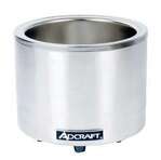 Admiral Craft Equipment Corp Adcraft FW-1200WR, 7/11 Qt. Round Stainless Steel Food Cooker/Warmer