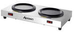 Admiral Craft Equipment Corp Adcraft WP-2, Coffee Warmer Plate w/2 Stations