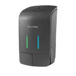 Alpine Industries ALP426-GRY Double 18.5Oz Soap & 18.5Oz Hand Sanitizer Dispenser Gray, EA