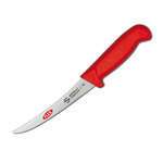 Ambrogio Sanelli S302.015R, 6-Inch Flexible Curved Blade Boning Knife, Red (Discontinued)