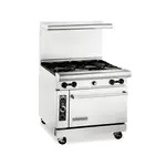 American Range AR36-4B, Heavy Duty Gas 36 inch, 4 burners Restaurant Range (Discontinued)
