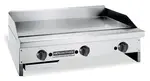 American Range ARTG-72, Counter Unit, 72 inch Thermostatic Gas Griddle with Steel Plate, NSF