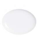 Arcoroc N9364ARC 13"x9.75" Evolutions Oval White Glass Platter, 12/CS