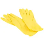 Ashland YGX, Yellow Flock Lined Gloves, X-LARGE, 12 Pairs