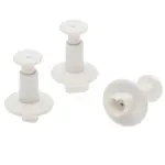 Ateco 1941, Heart Sugar Paste Cutters, Set of 3
