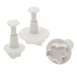 Ateco 1952, Lily Sugar Paste Cutters, Set of 3