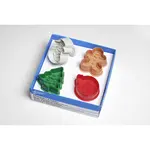 Ateco 1993, Christmas Sugar Paste Cutters, Set of 4