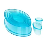 Ateco 5755, Plain Football Cutters, Set of 7