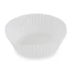 Ateco 6433, 1.9 x 1.25 White Baking Cups, 200 per Box