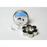 Ateco 7806, Plain Daisy Cutters, Set of 6