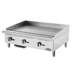 Atosa CookRite ATMG-36, 36-Inch Heavy Duty Manual Gas Griddle