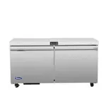 Atosa AUR60SD, 60-Inch Undercounter Refrigerator