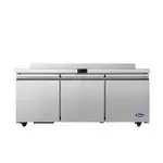 Atosa AWR72SD, Worktop Refrigerator with Backsplash