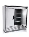 Atosa MBF8508GR Bottom Mount 3-Door Refrigerator