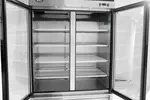 Atosa MCF8703ES Bottom Mount 2-Glass Door Merchandiser Freezer
